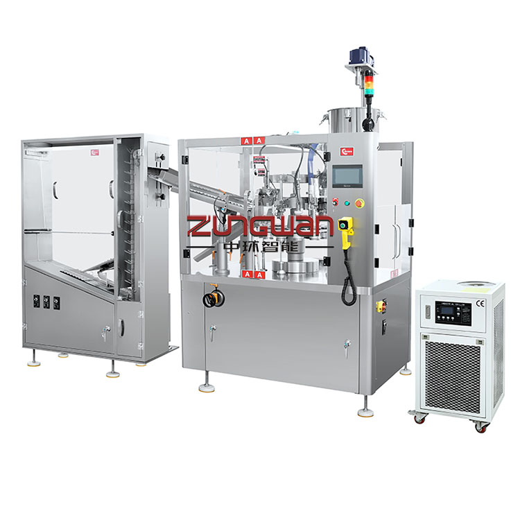 ZHF-100YC全自動軟管灌裝封尾機